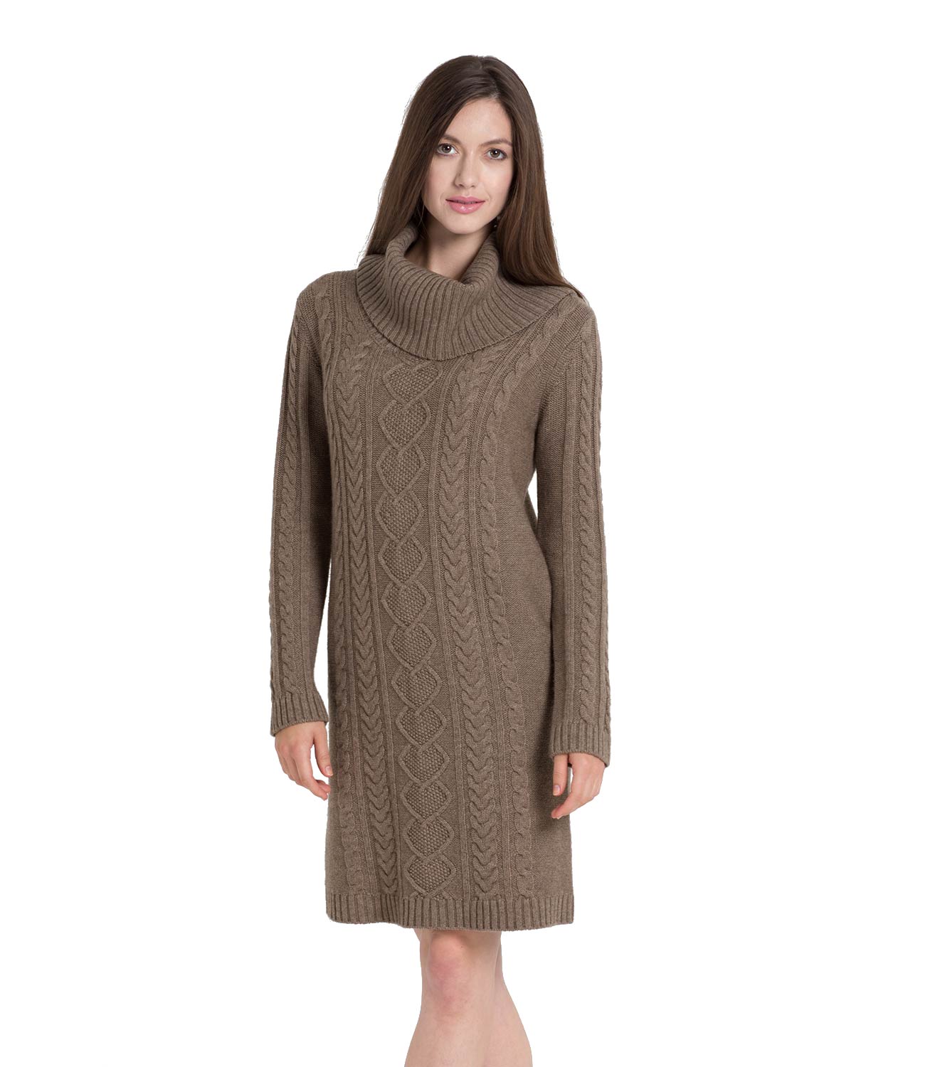 Woolovers Womens Cashmere And Merino Wool Blend Casual Cowl Neck Sweater Dress Ebay 2503