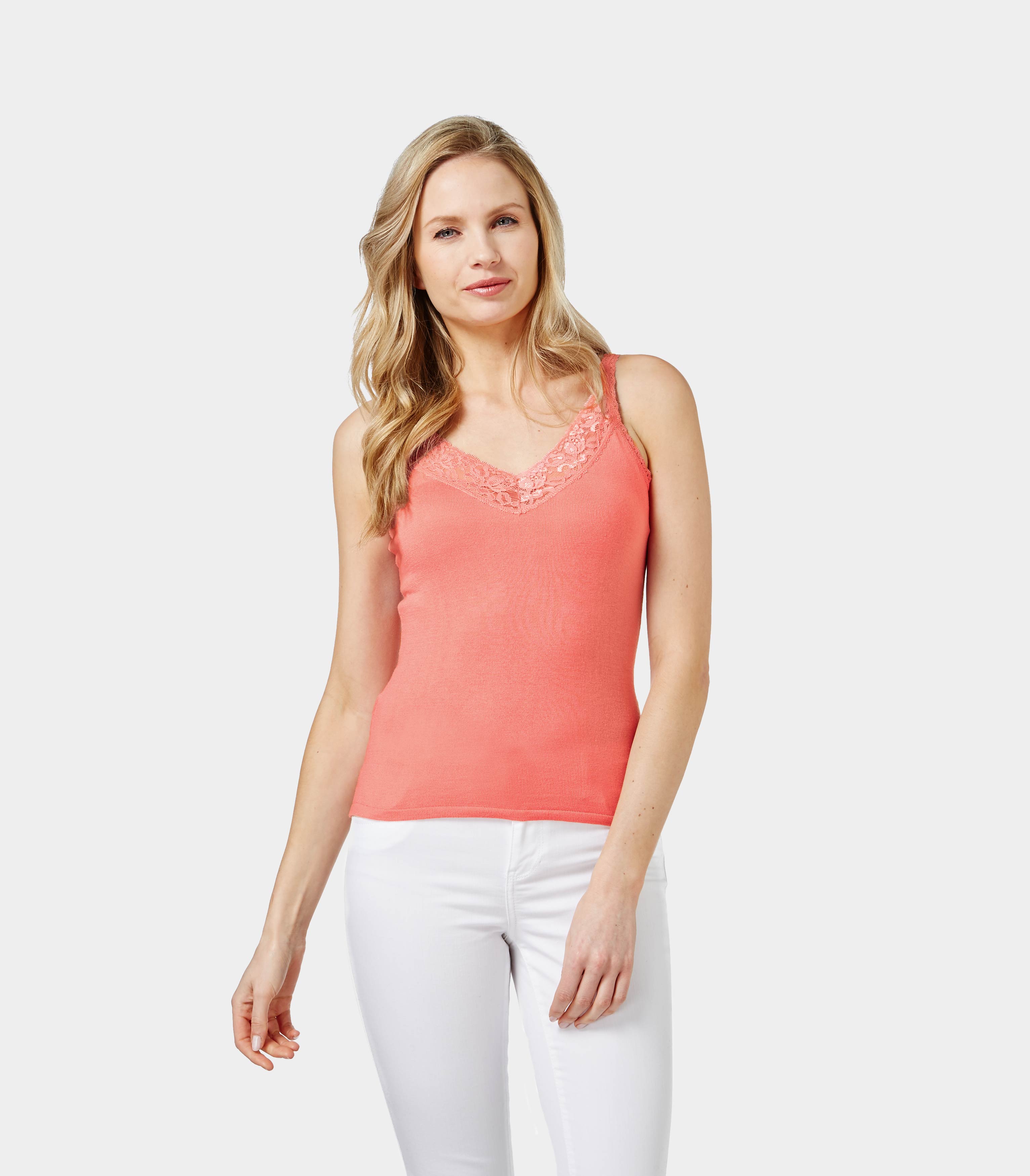 womens cotton vest tops uk