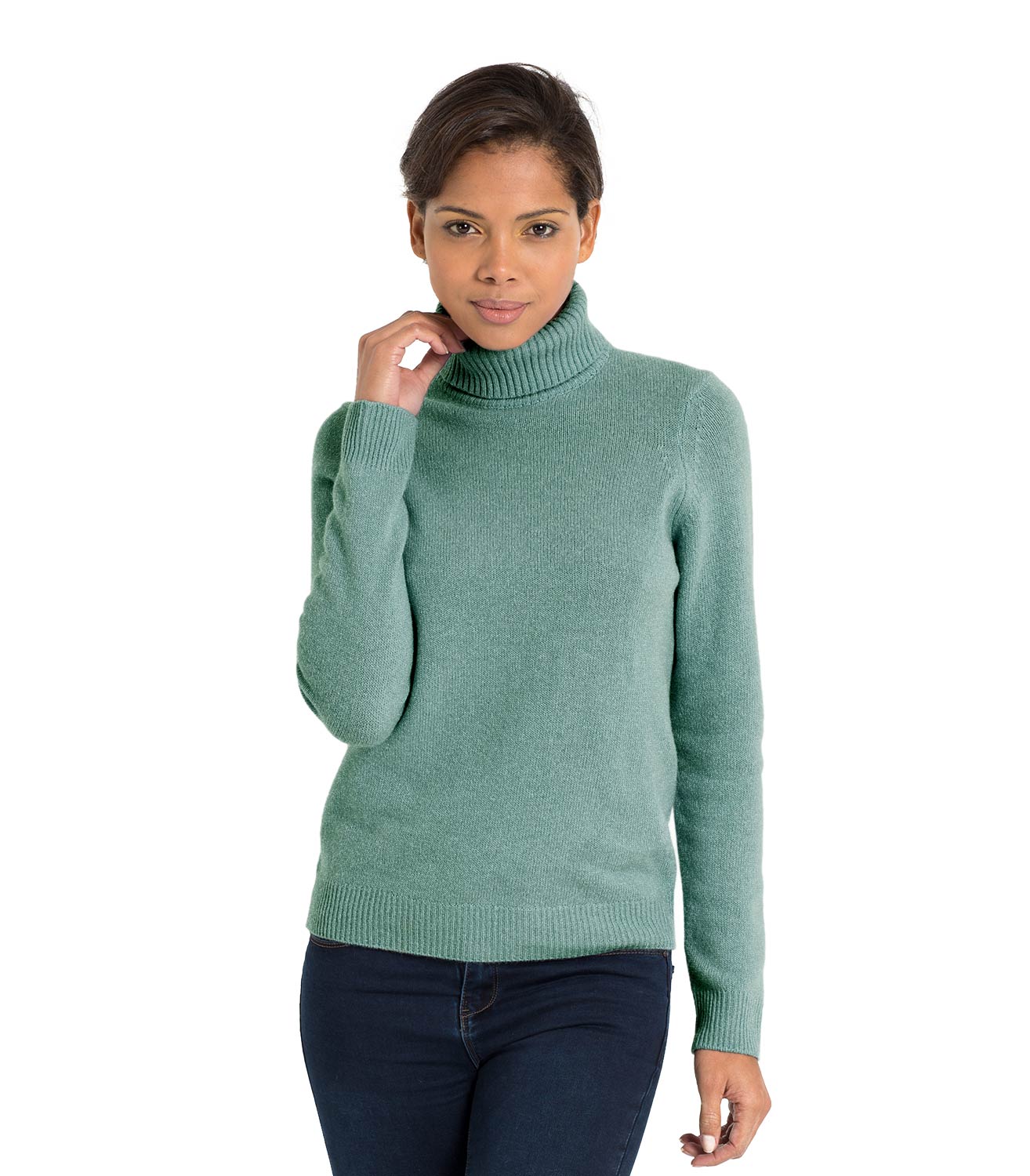 Woolovers Womens Lambswool Polo Warm Winter Jumper Ladies Sweater Top Jersey Ebay 2087